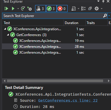 VS All Green Tests